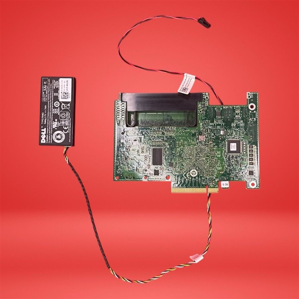 Dell PERC H700 RAID Controller w/ Battery & Cables 512MB Cache 6Gb/s SAS