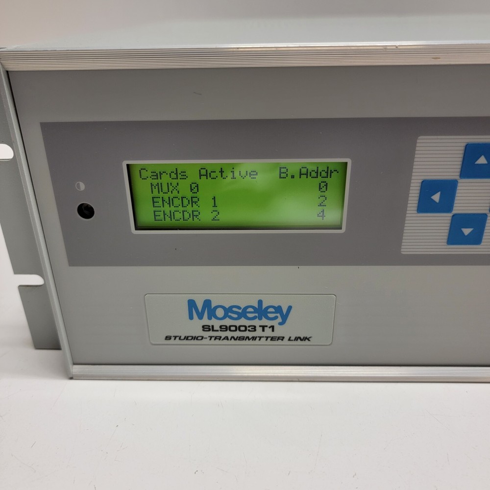 EXCELLENT - Moseley SL9003T1 2-Channel Digital Studio Transmitter Link Unit