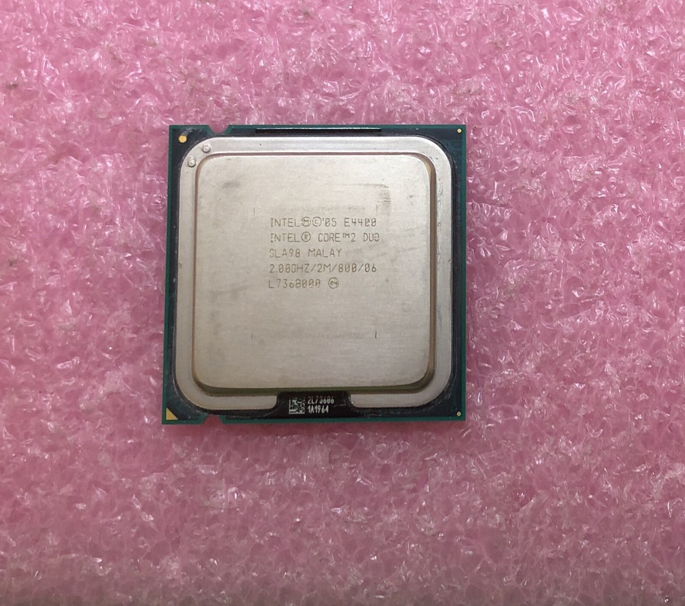 INTEL CORE 2 DUO E4400 SLA98 2.0GHZ CPU SOCKET LGA775 - 2MB CACHE 800MHZ BUS