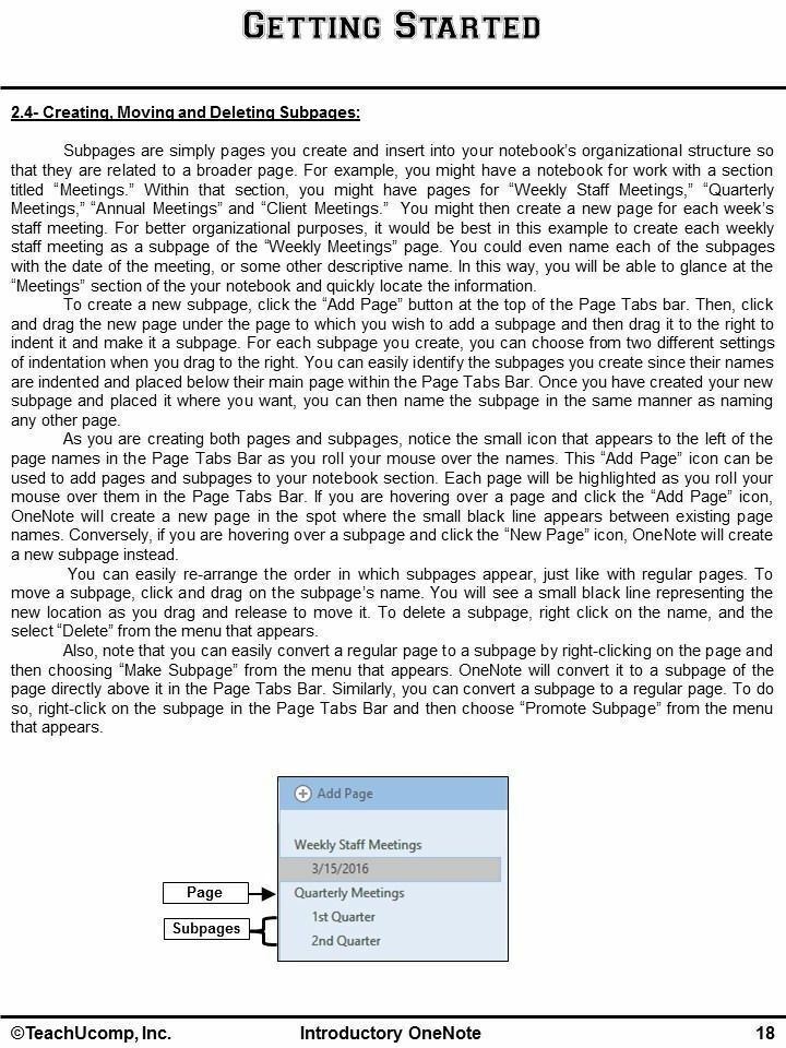 Learn Microsoft ONENOTE 2016 2013 Training Tutorial DVD & Digital Course 5 Hours