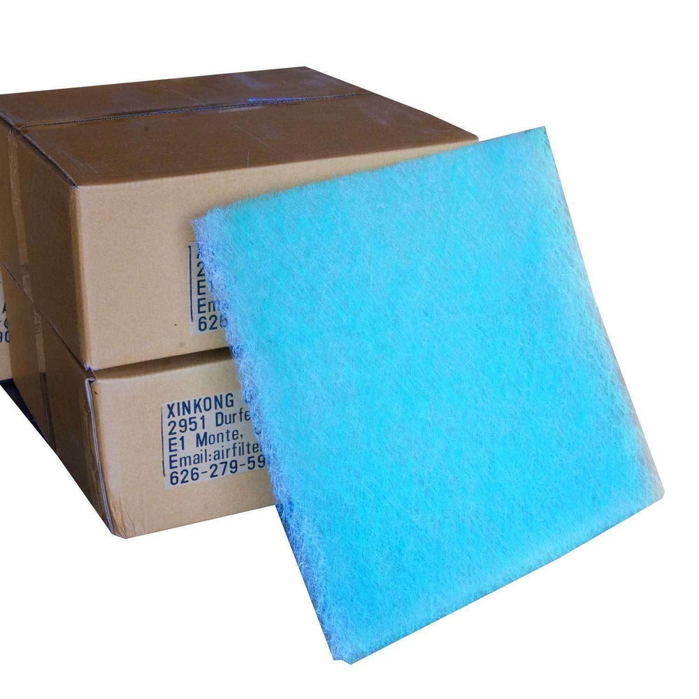 Paint Spray Booth Exhaust Filter 20x20x2cm 100/Case