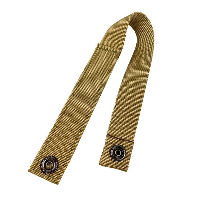 8PCS 6" MOD MOLLE PALS Modular Web Gear Replacement Tie Straps Brown