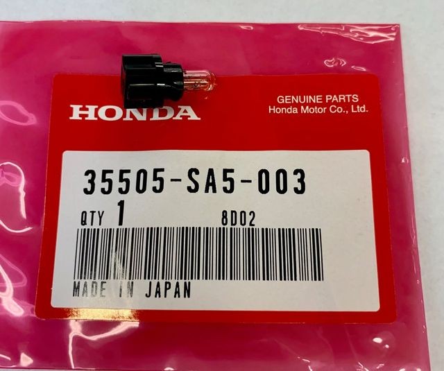 Genuine Honda Gauge Cluster Bulb 35505-SA5-003