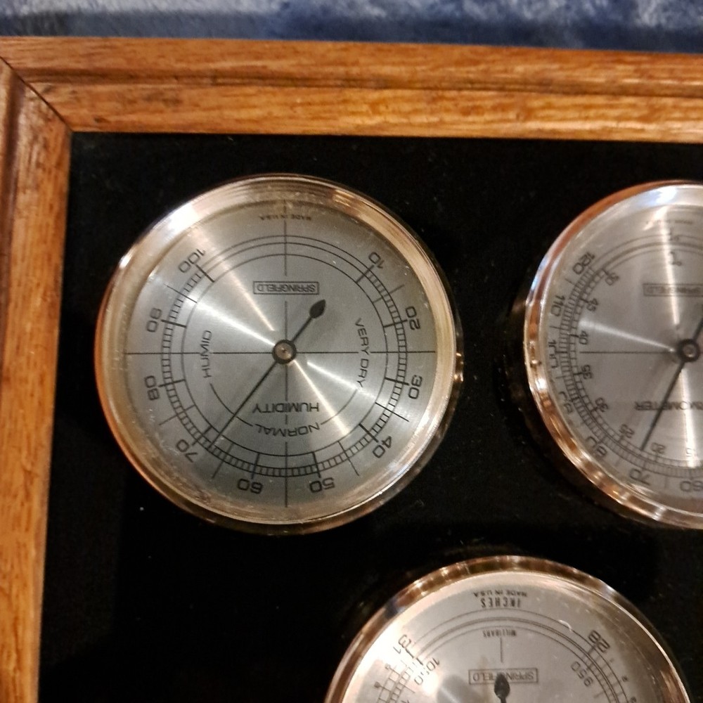 Vintage Springfield Weather Station