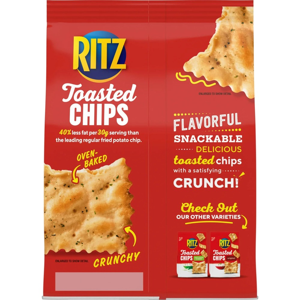 RITZ Toasted Chips Ranch Crackers 8.1oz