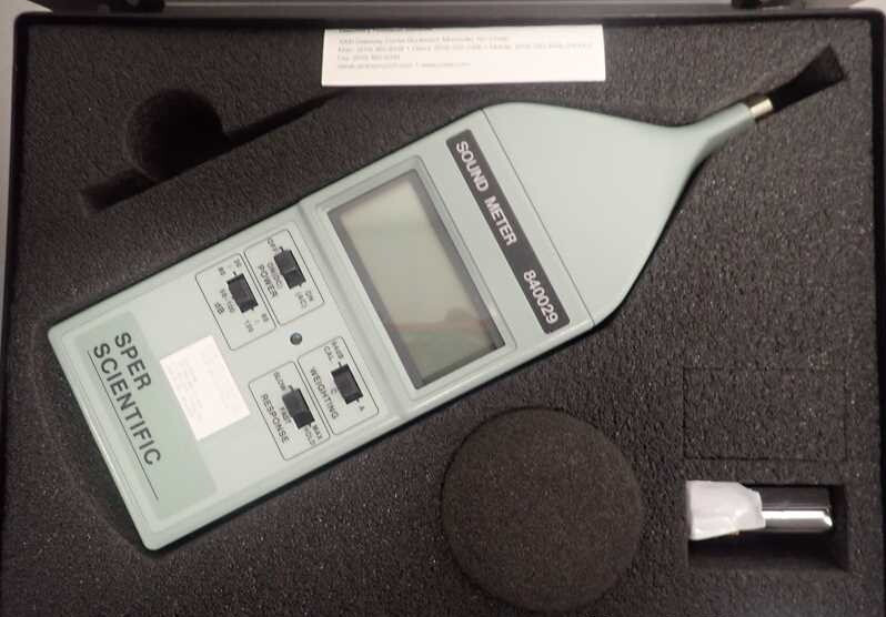 Sper Scientific 840029 Sound Meter