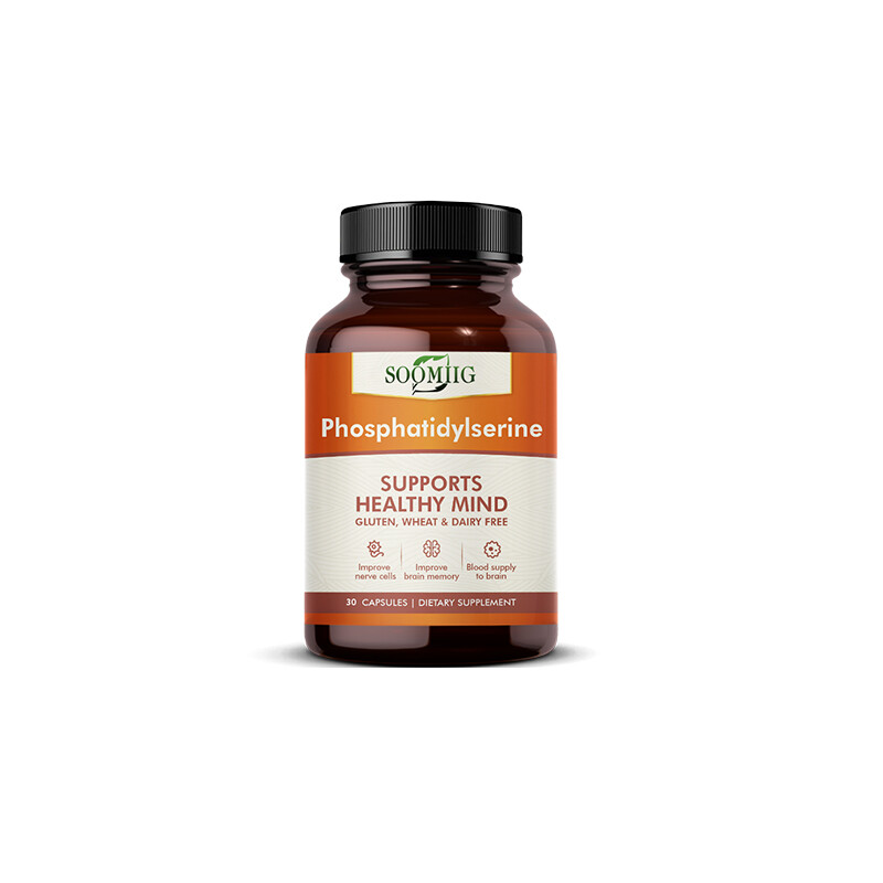 Phosphatidylserine Capsules,Supports Blood supply brain & brain memory Function