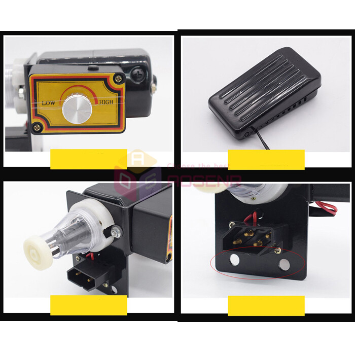 Foot Switch Electric Wire Stripping Machine Enameled Cable Stripper Wire Scraper