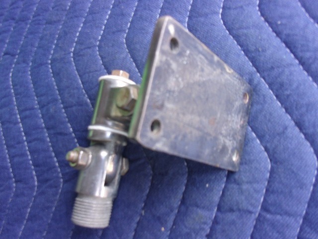Swivel lay down off-set Antenna Base Mount solid nickel bronze base, heavy duty