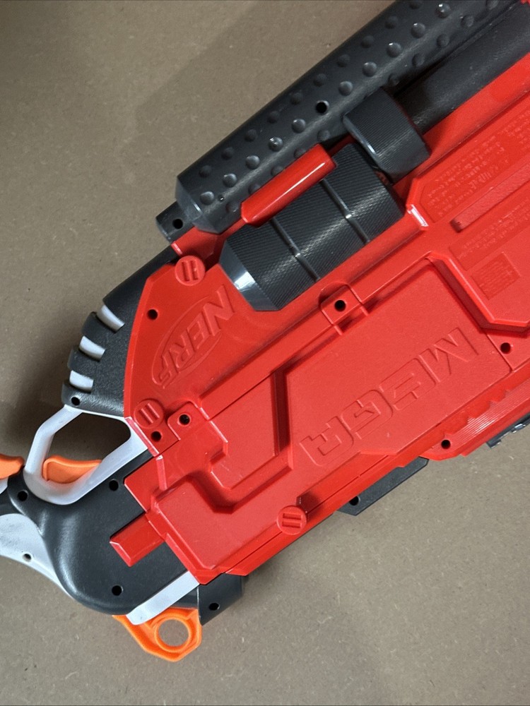 NERF N Strike Mega Mastodon Motorized Blaster Tested & Working