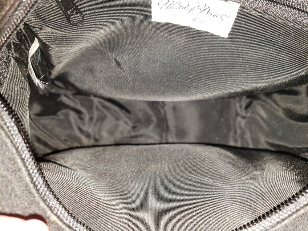 VINTAGE WHITING & DAVIS LEATHER SHOULDER BAG, EXCELLENT!
