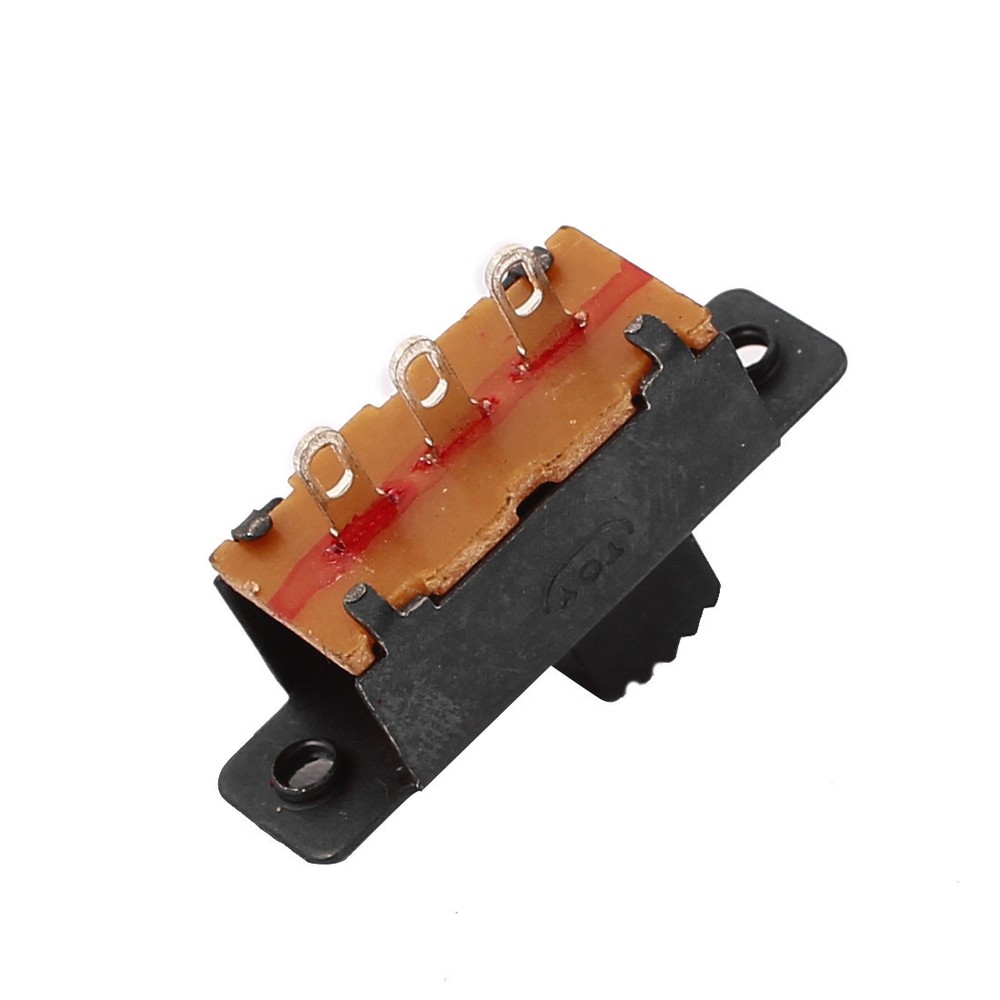 2 Position 3P SPDT 10pcs Micro Miniature PCB Slide Switch Latching Toggle Switch