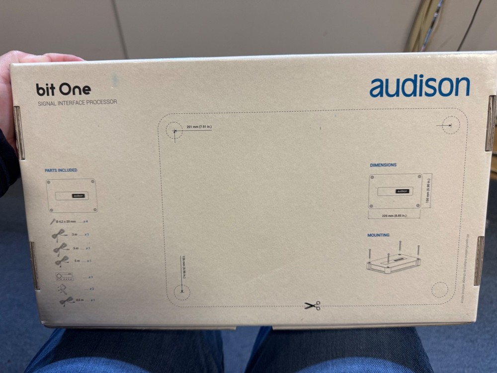 audison bit one new, open box