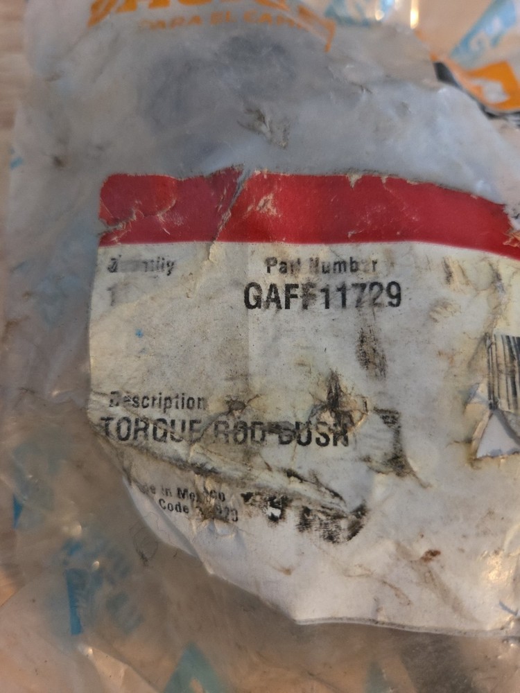 Meritor # GAFF11729 Torque Rod Bush