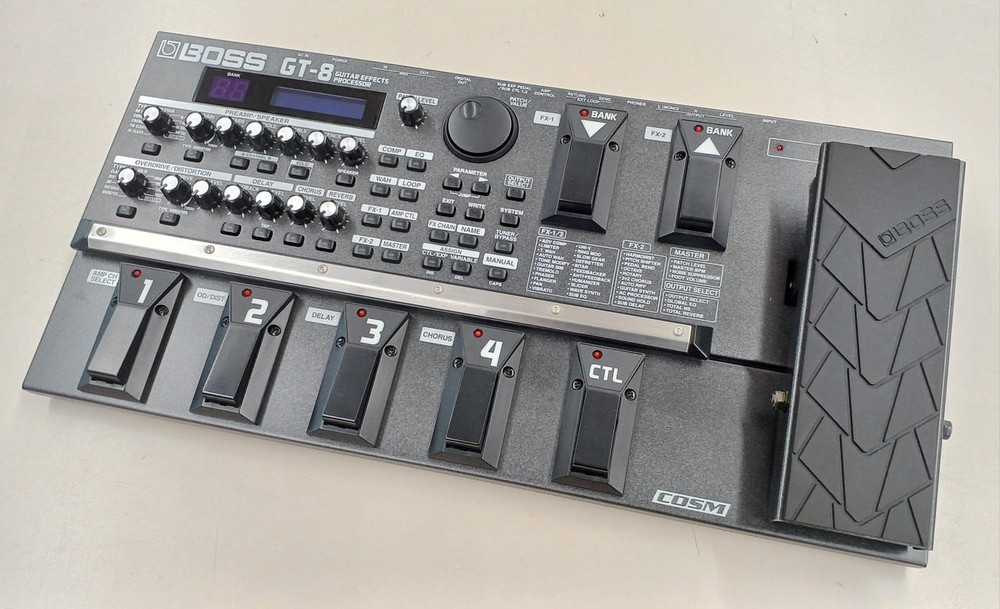 BOSS GT-8 Guitar Effects Processor