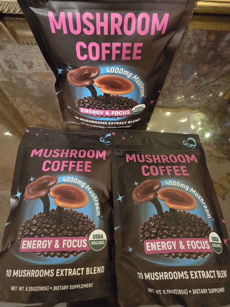 Organic Mashroom Energy Coffee