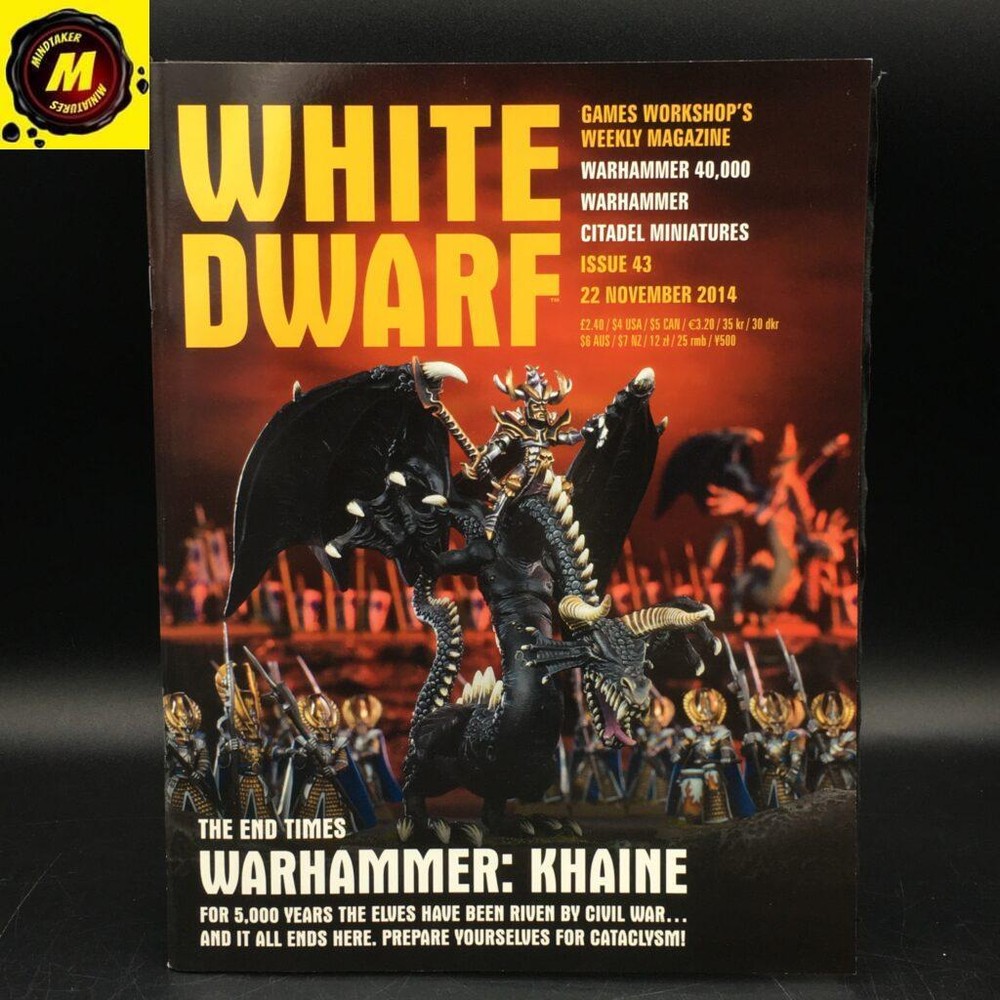 White Dwarf Weekly 43 - #WDW43 - White Dwarf