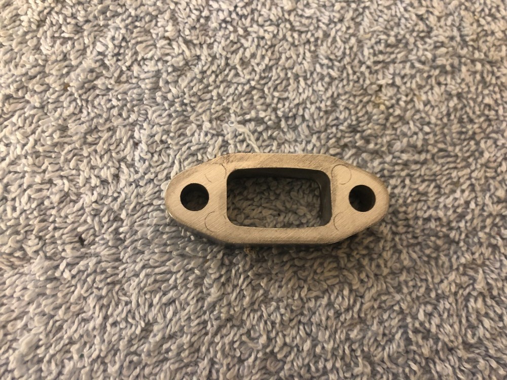 RC Helicopter 60 Size Side Exhaust Engine Header With Exhaust Spacer