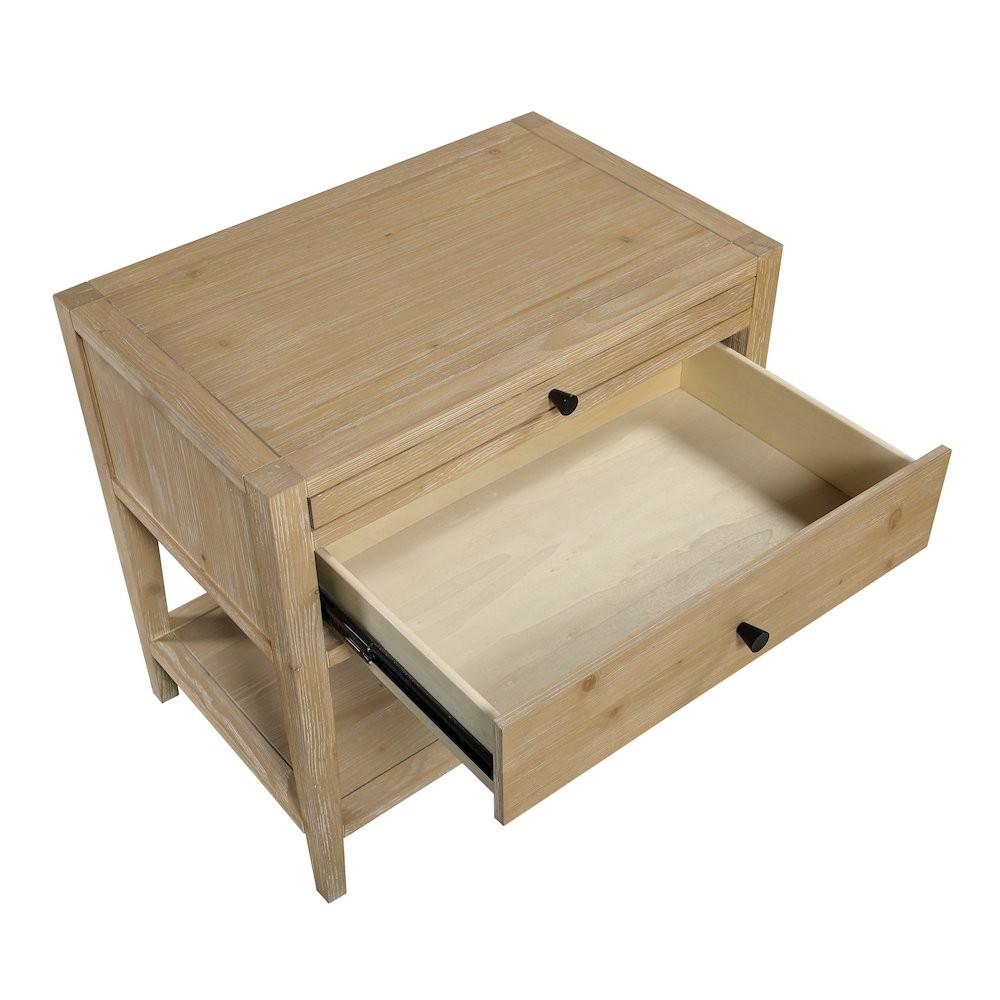 Shoreham 1-drawer Nightstand - Natural