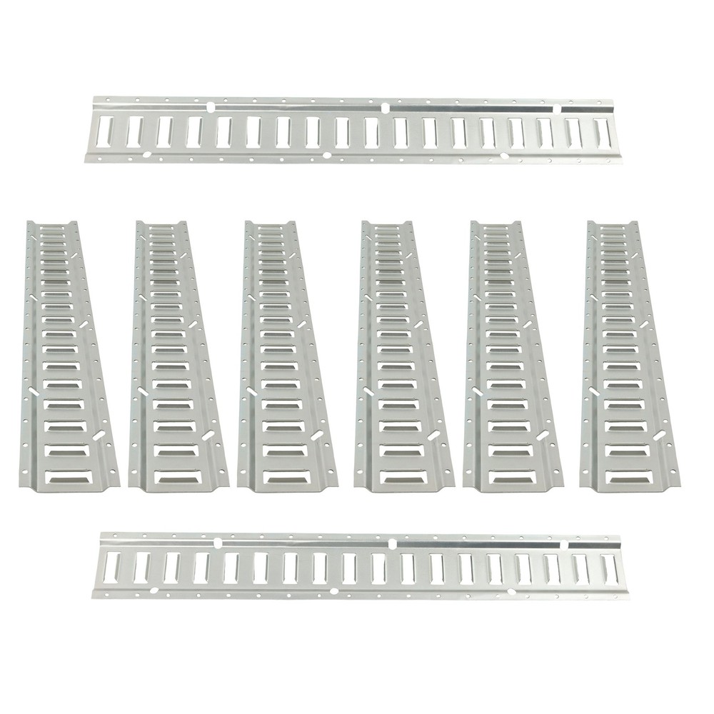Labwork E Track Tie Down Rail 8PC 3' E Track Rails 8PC O-Rings 8PC End Caps