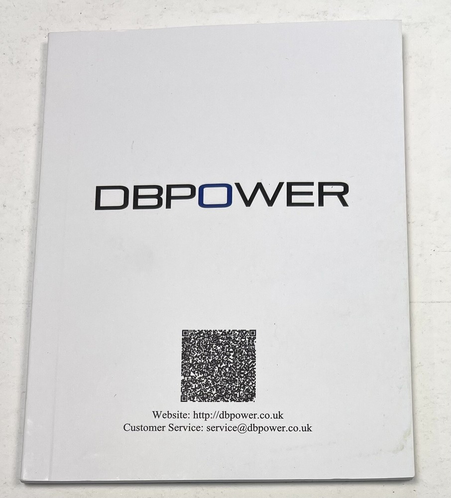 DBPOWER LED Light Source Smart Mini Projector Model T20 SKU: PJ0703 Tested EUC