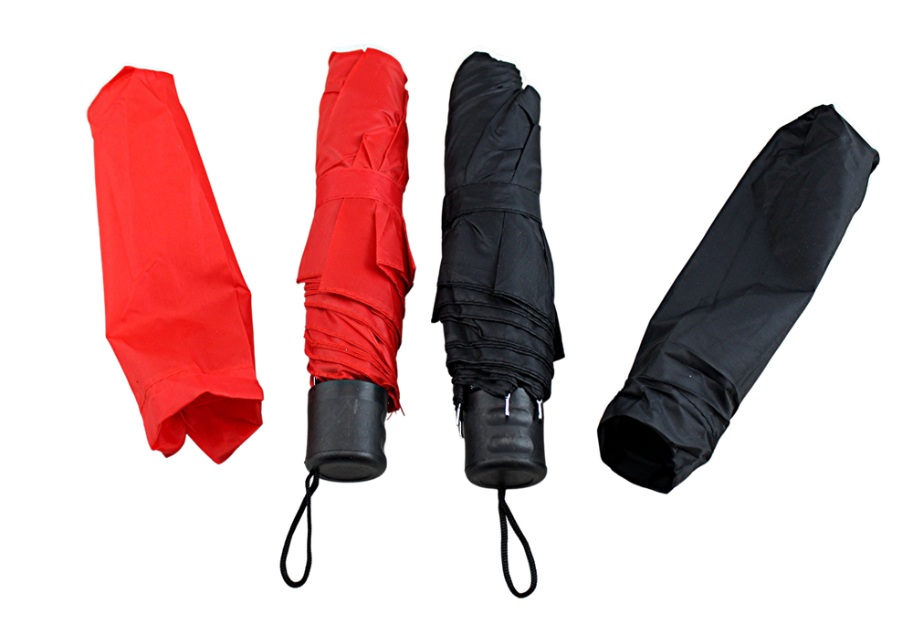 Dependable Industries Budget Price 2 Pack Folding Umbrella 9 Inch Storage Size