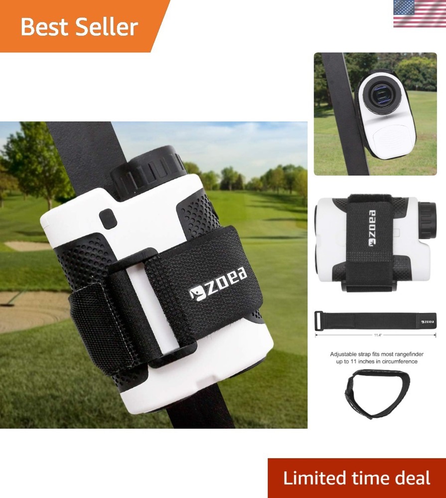 Versatile Adjustable Rangefinder Strap for Golf Carts – Quick Access & Security