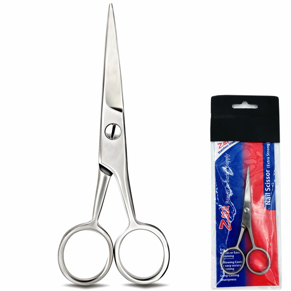 MULTI-PURPOSE SCISSORS SHEARS FOR MEN WOMEN NAILS HAIR BEARD CUTICLES THREAD