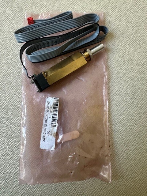 Hunter wheel balancer rotary encoder for selection knob