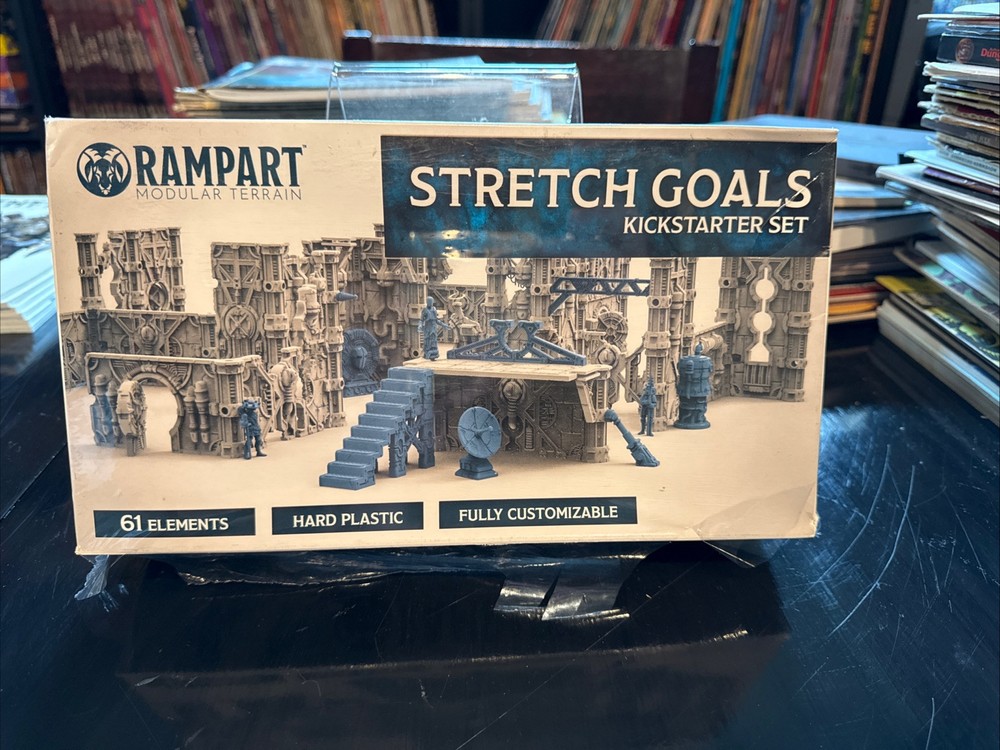 RAMPART Modular Terrain Stretch Goals Kickstarter Set NEW