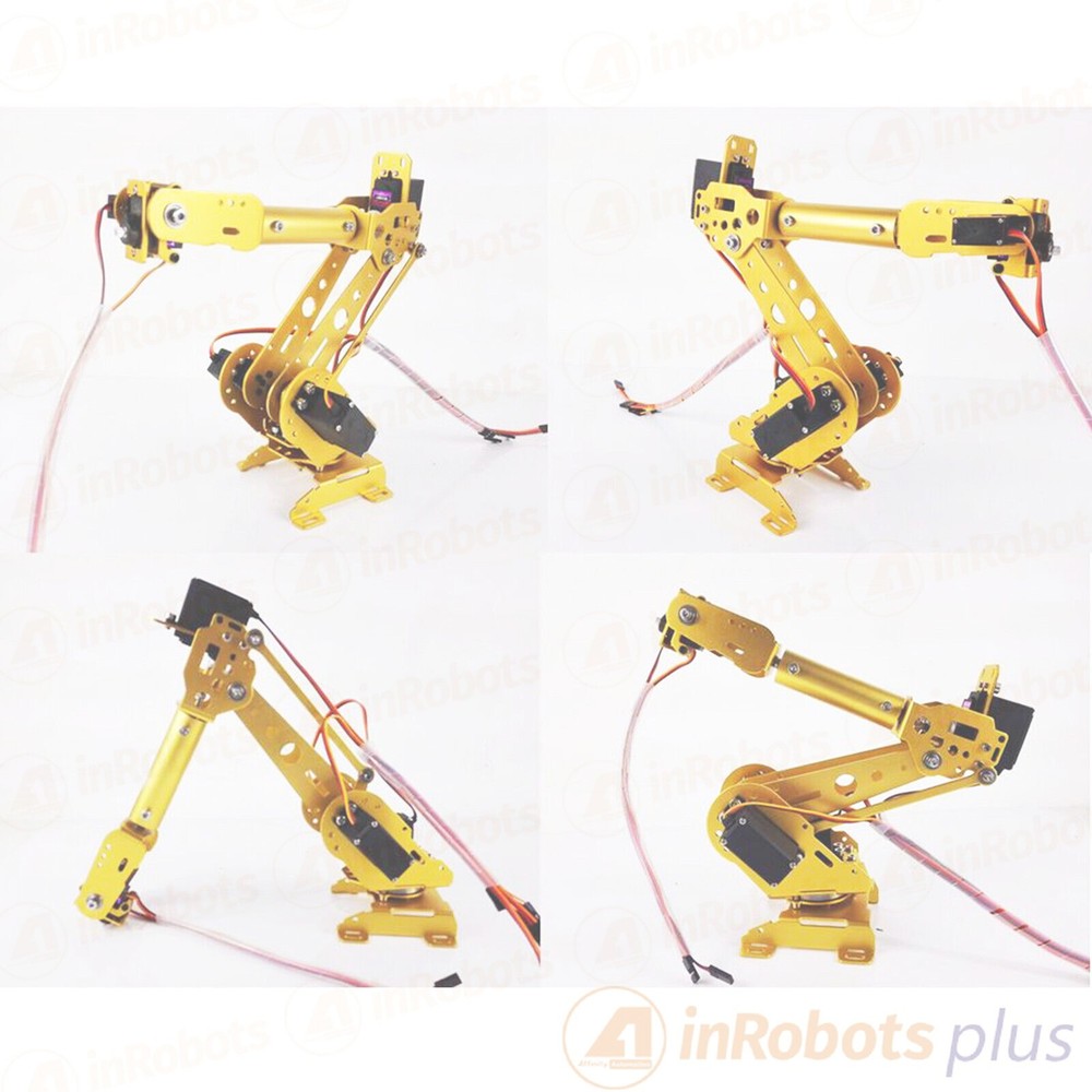 6 Axis ABB Robot Arm Unassembled w/Servos