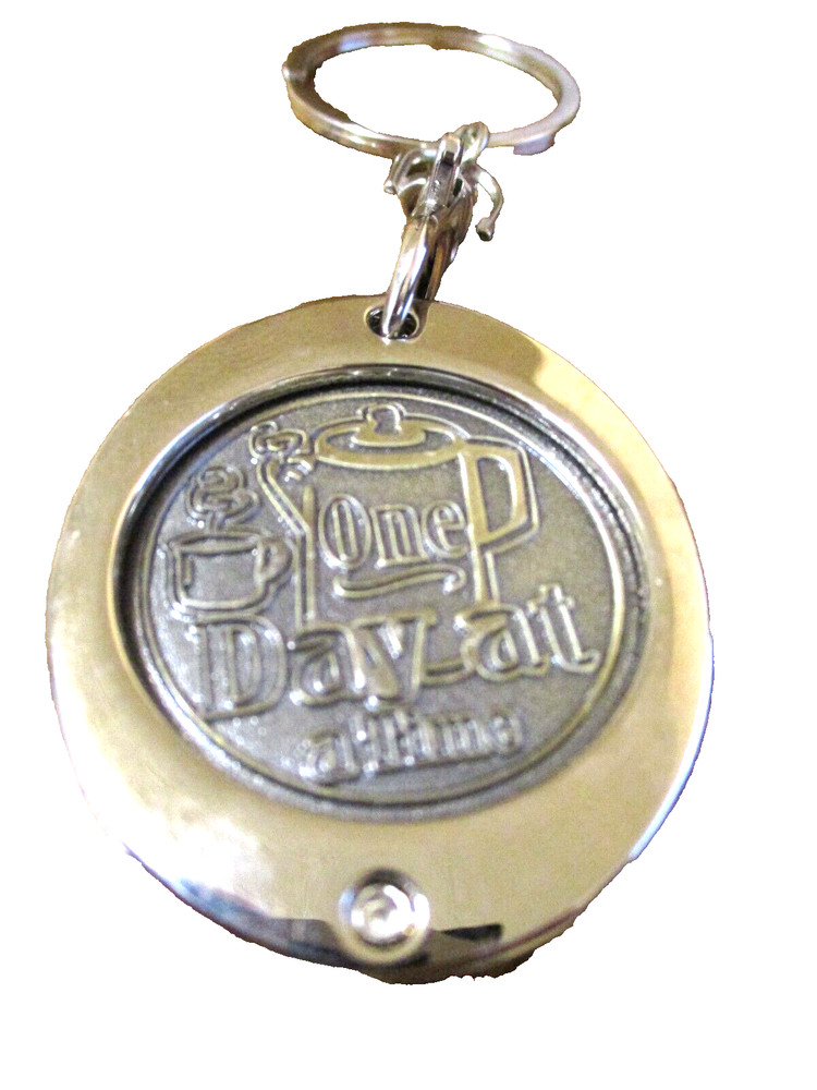 Coin Chip Brass Token Surrender Medallion Inspirational 12 Step Programs AA NA