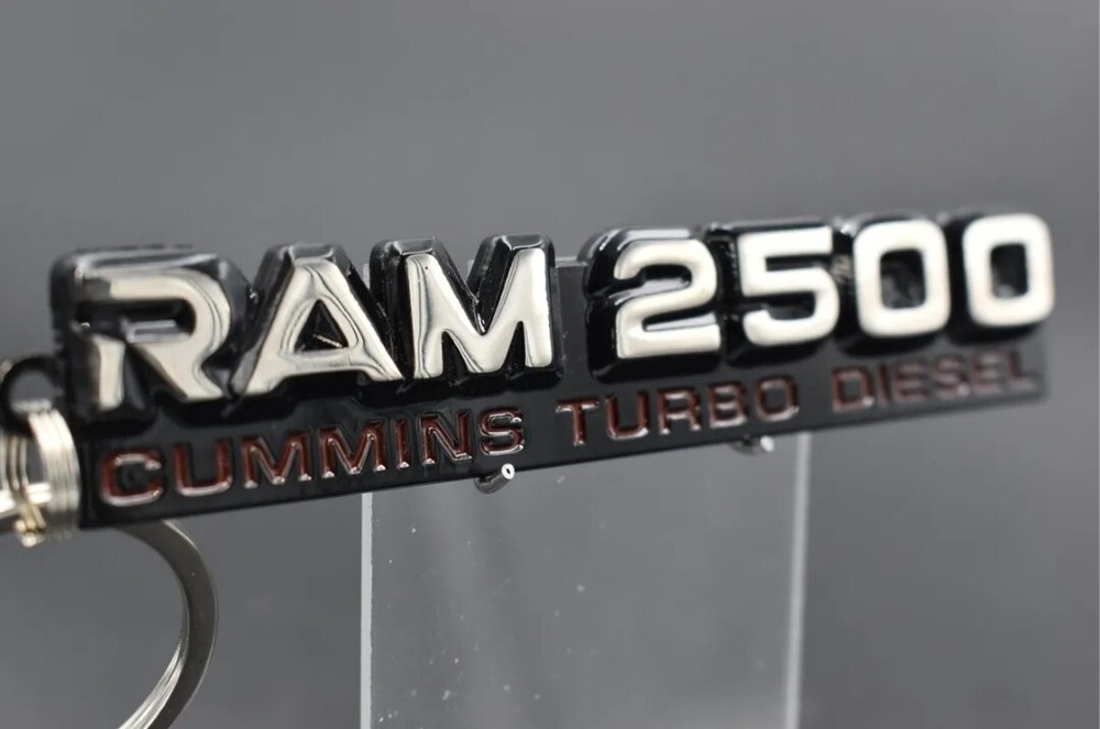 Dodge Ram 2500 Cummins diesel emblem keychain, 31