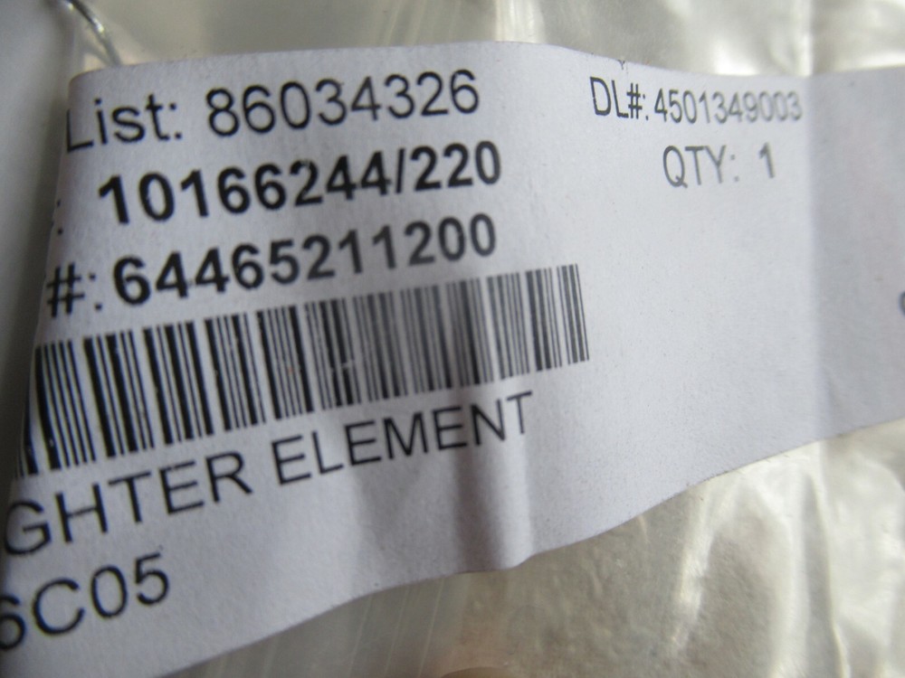 Porsche 356 / 911 / 912 Heating Element / Glower For Cigarette Lighter