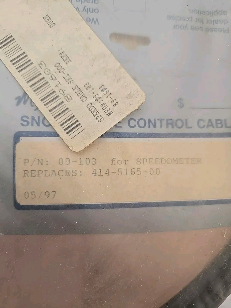 Ski Doo Snowmobile Motion Pro Speedometer Cable 09-103