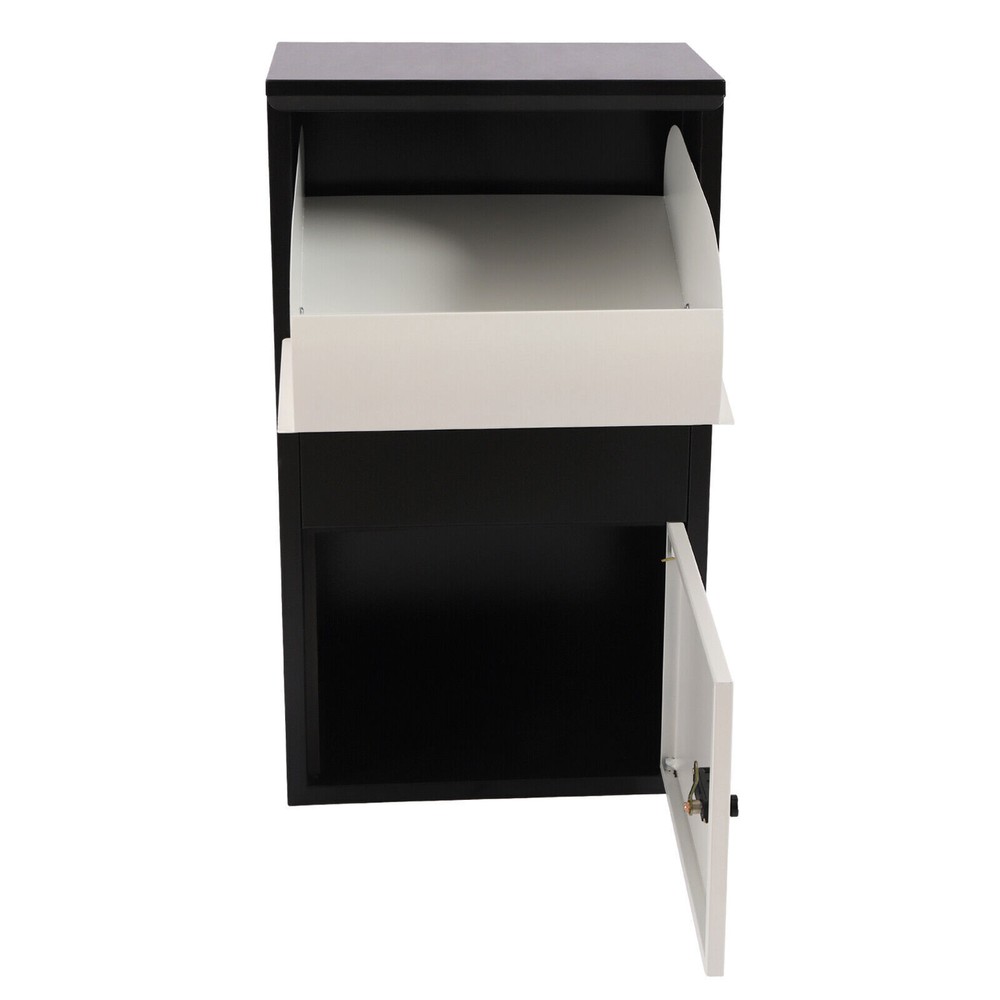 Package Delivery Box Mail Parcel Drop Mailbox Home Container Outdoor Code Lock