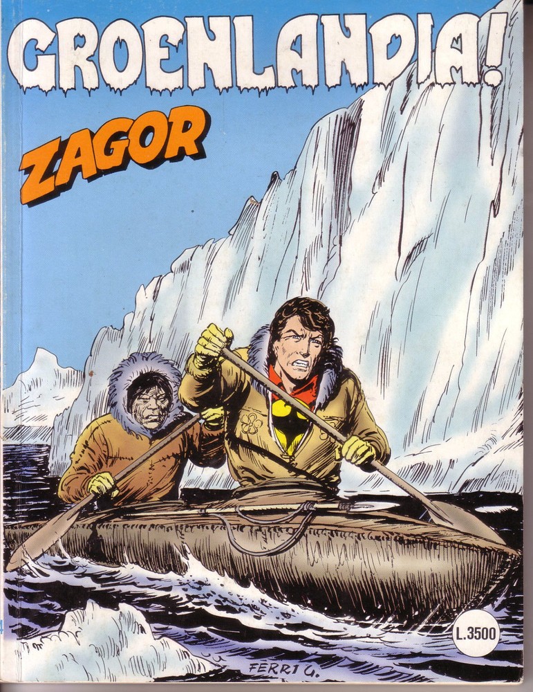 comic ZAGOR ZENITH BONELLI FIRST EDITION number 444