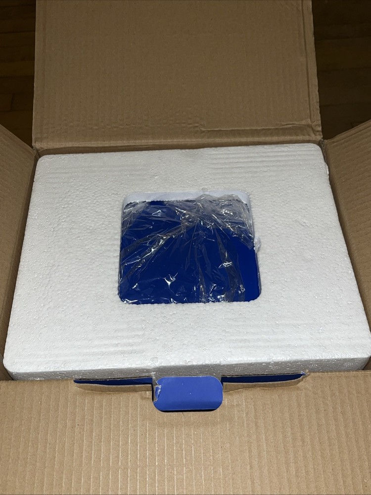 Whitefox Keystone Light Cold & Hot Mini Fridge Blue Evanston