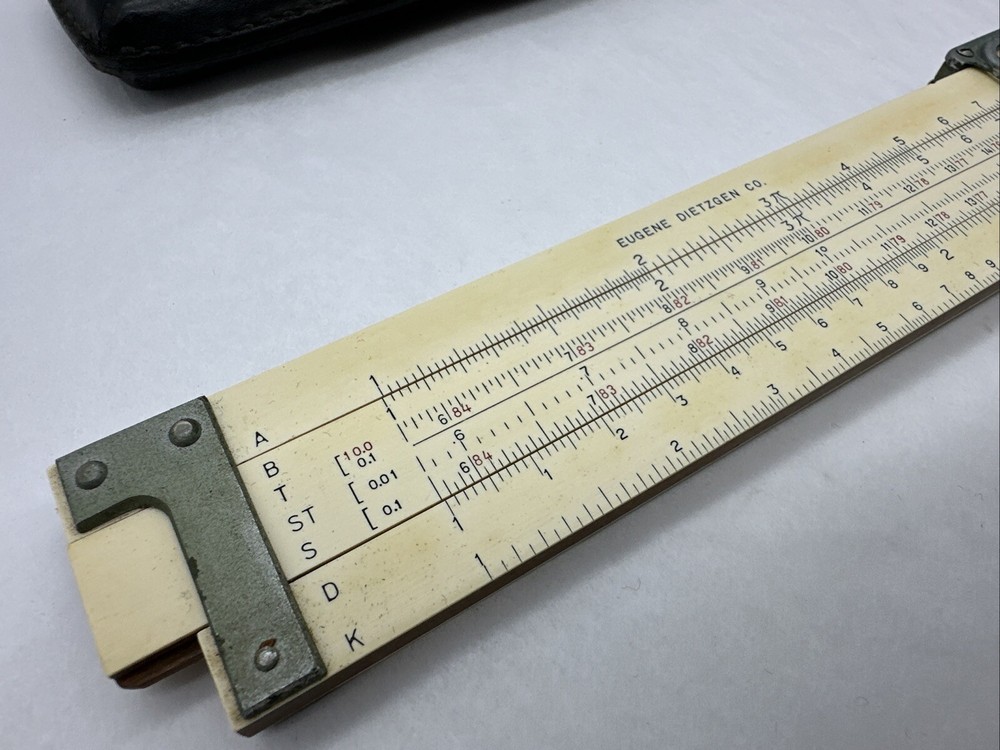 Eugene Dietzgen Slide Ruler Case