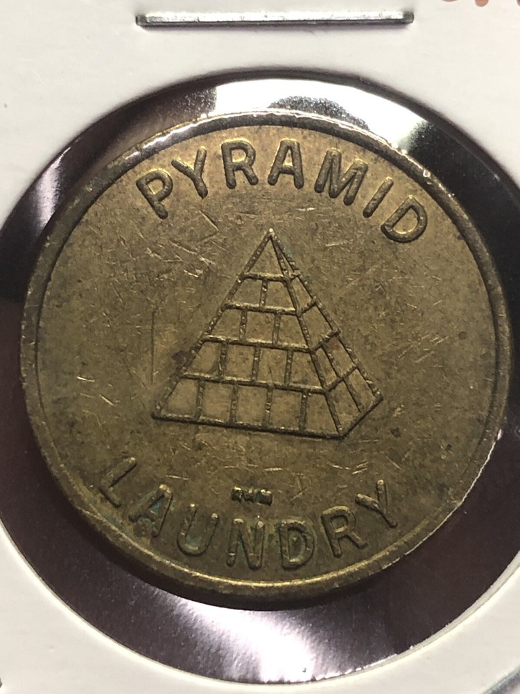 Laundry Token - Pyramid Laundry - Mendham, New Jersey