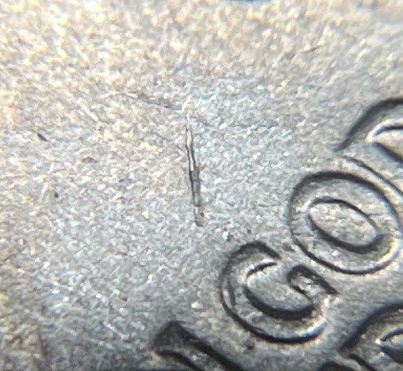 1972 P Eisenhower Ike Dollar Type 2 Die Crack Errors Wounded / Speared Eagle