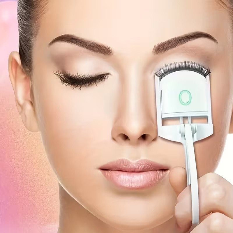USB Powered Electric Eyelash Curler Safe Heated Lash Tool