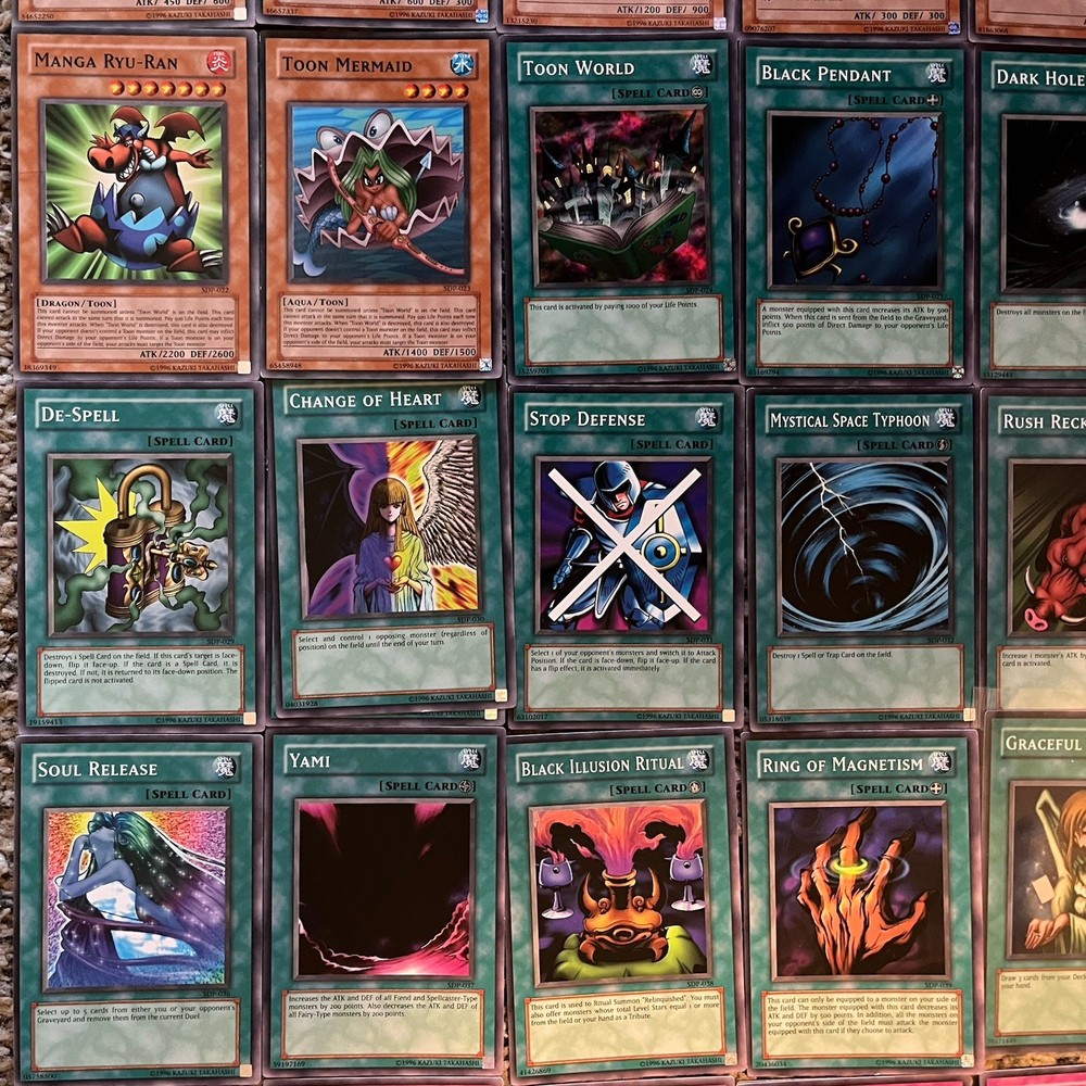 Yu-Gi-Oh Starter Deck: Pegasus Complete SDP 001 - SDP 050