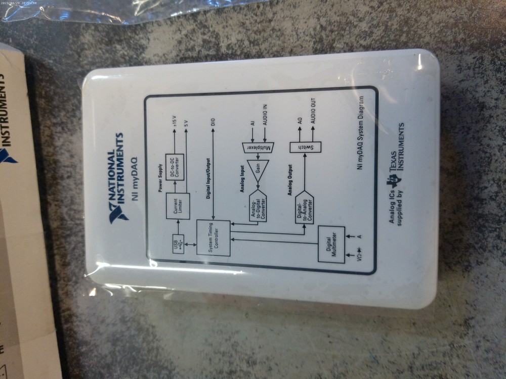 National Instruments NI myDAQ Data Acquisition Module READ!