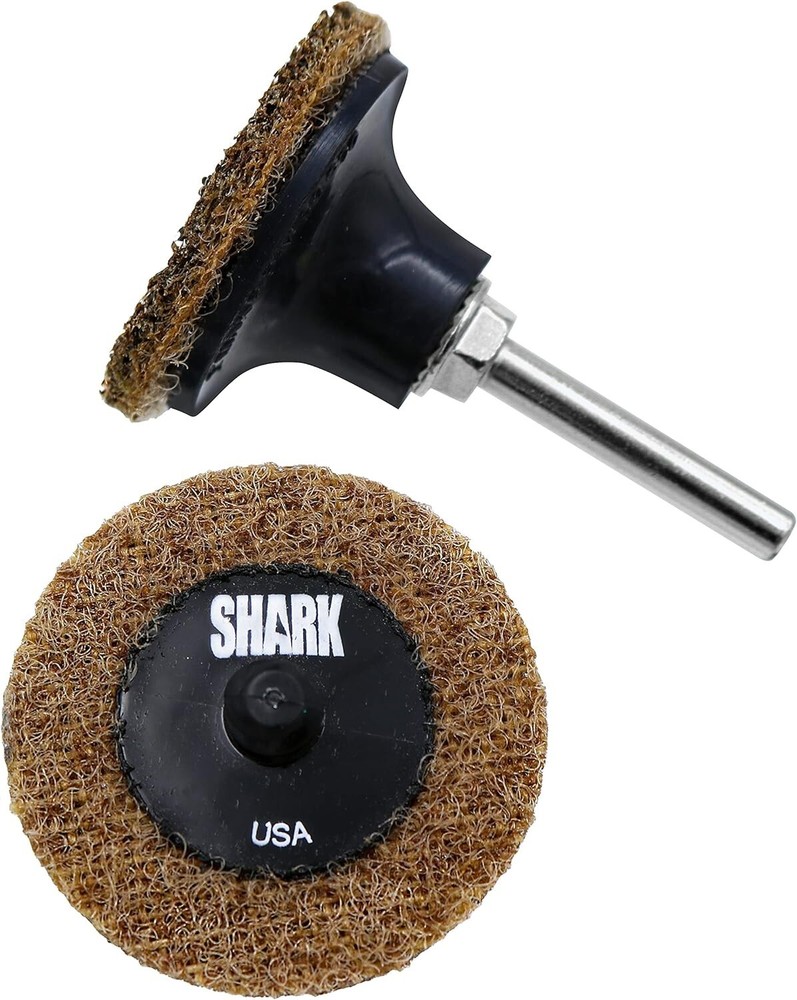 Shark 13062 2″ Surface Conditioning Discs, Brown, Coarse, Quick Change, 25pk