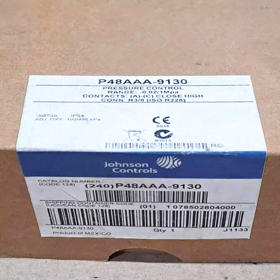1pcs Johnson Pressure Controller P48AAA-9130 Pressure Switch