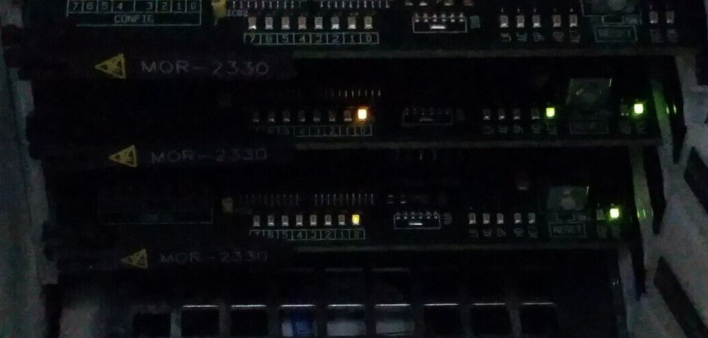 Probel / Snell & Wilcox Morpheus MOR-2330 7 PC CONTROLLER CARD W/Back Panel