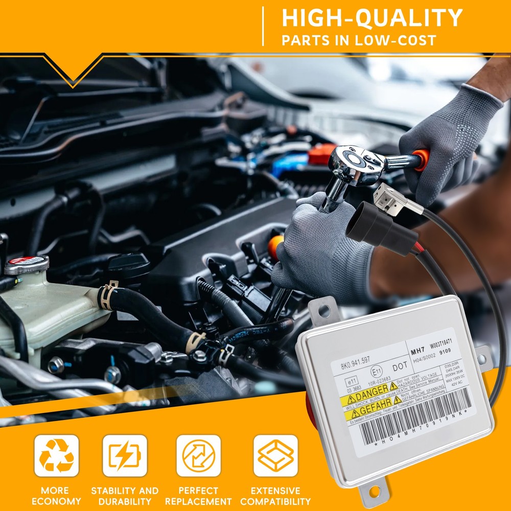 For Audi VW Xenon Ballast HID Light Control Unit Computer Module 8K0.941.597 E