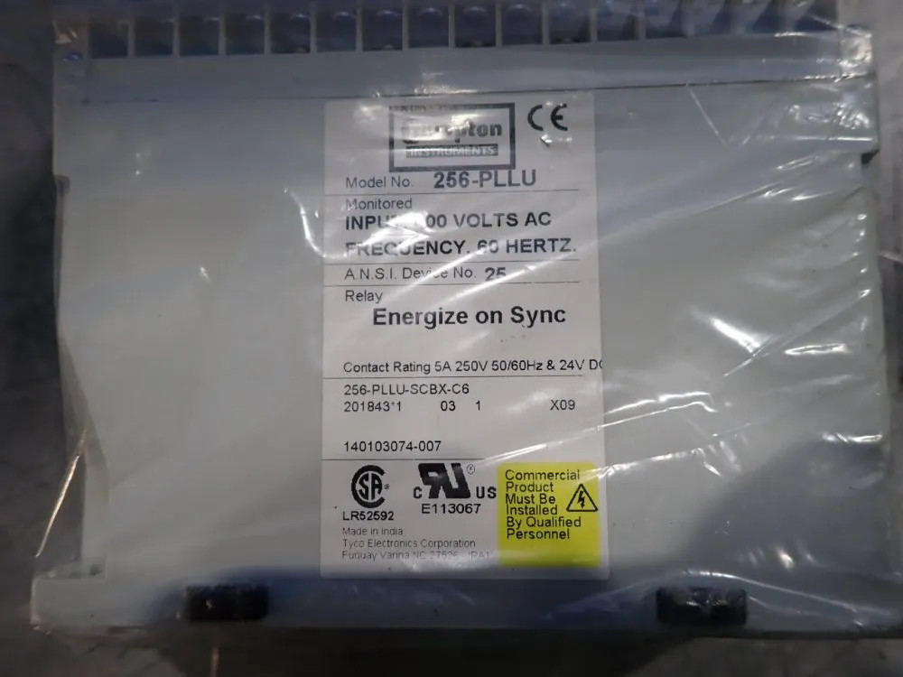 CROMPTON 256-PLLU PROTECTOR RELAY 10210123539