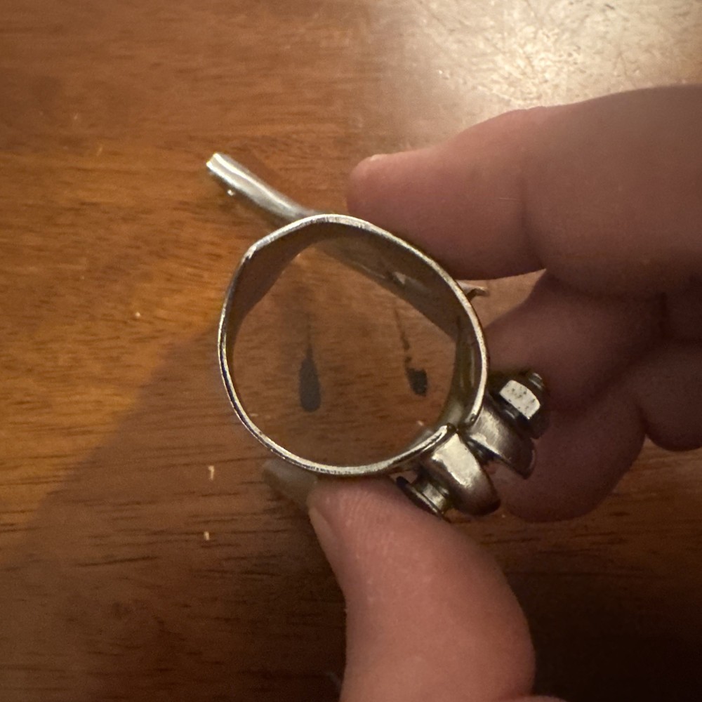 NOS Zeus Bicycle Cable Guide Bottom Bracket